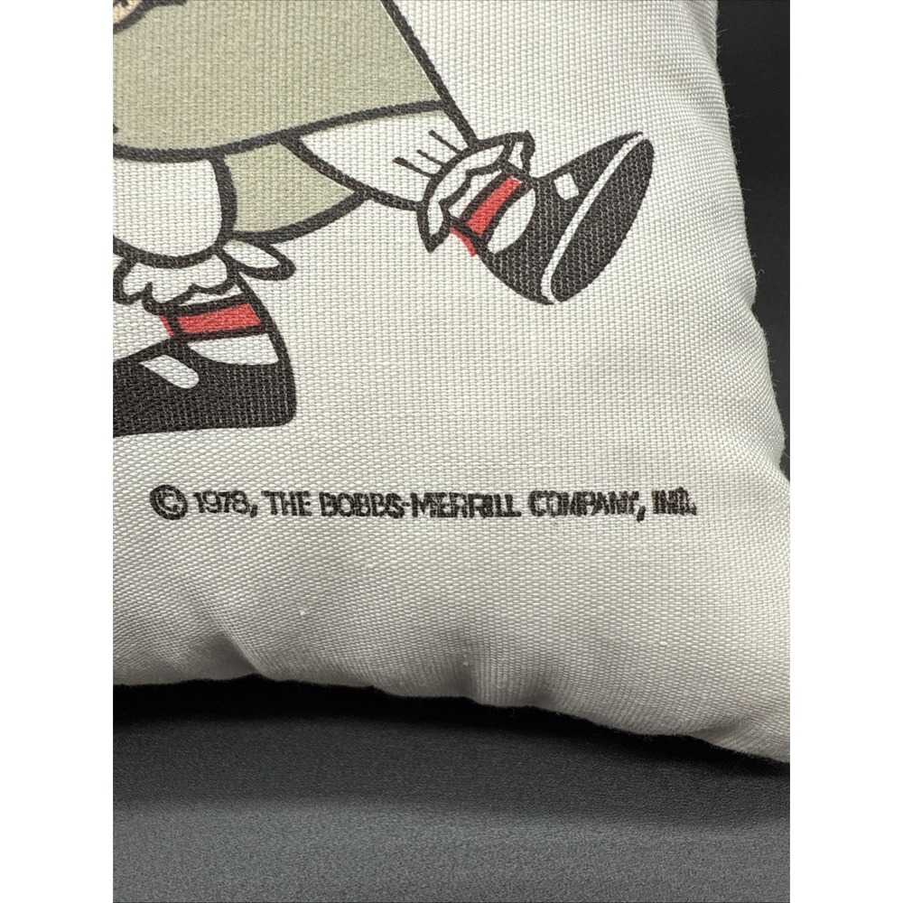Vintage Raggedy Ann and Andy Throw Pillow Collectible 9 inches 1978 With Tag. - Picture 2 of 9